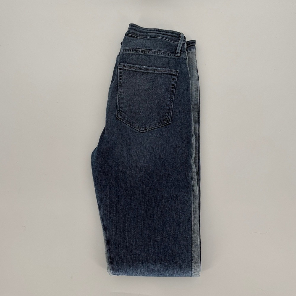 Good American Good Waist Skinny Jeans Blue Tuxedo Stripe GWCP103C Size 10/30 - Picture 12 of 13